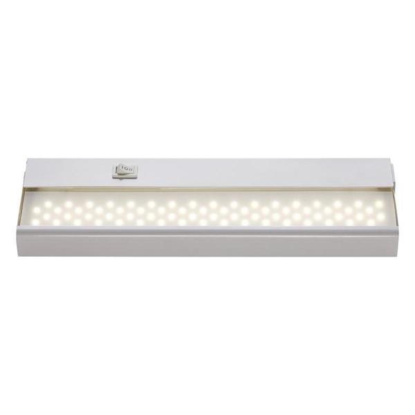 Trans Globe Sixty Eight Light White White Frosted Glass Led Undercabinet Light LED-CAB12 WH